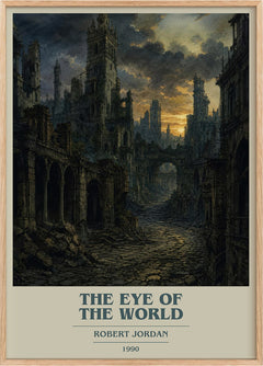 The Eye of the World Book Cover Poster by Robert Jordan