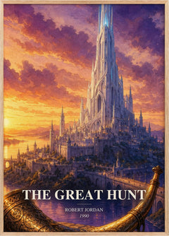 The Great Hunt Book Watercolour Illustration by Robert Jordan