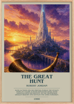 The Great Hunt Bookish Wall Art by Robert Jordan