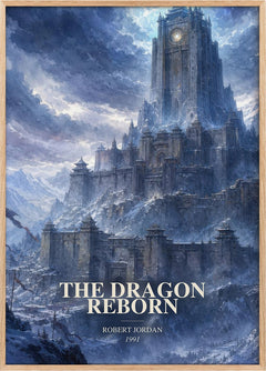The Dragon Reborn Book Watercolour Illustration by Robert Jordan