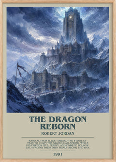 The Dragon Reborn Bookish Wall Art by Robert Jordan