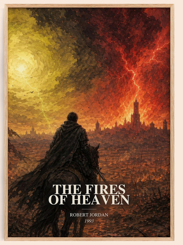 The Fires of Heaven Book Watercolour Illustration by Robert Jordan