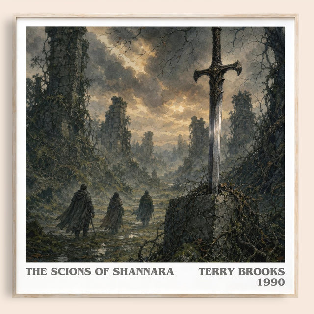 The Scions of Shannara Literary Art Print by Terry Brooks