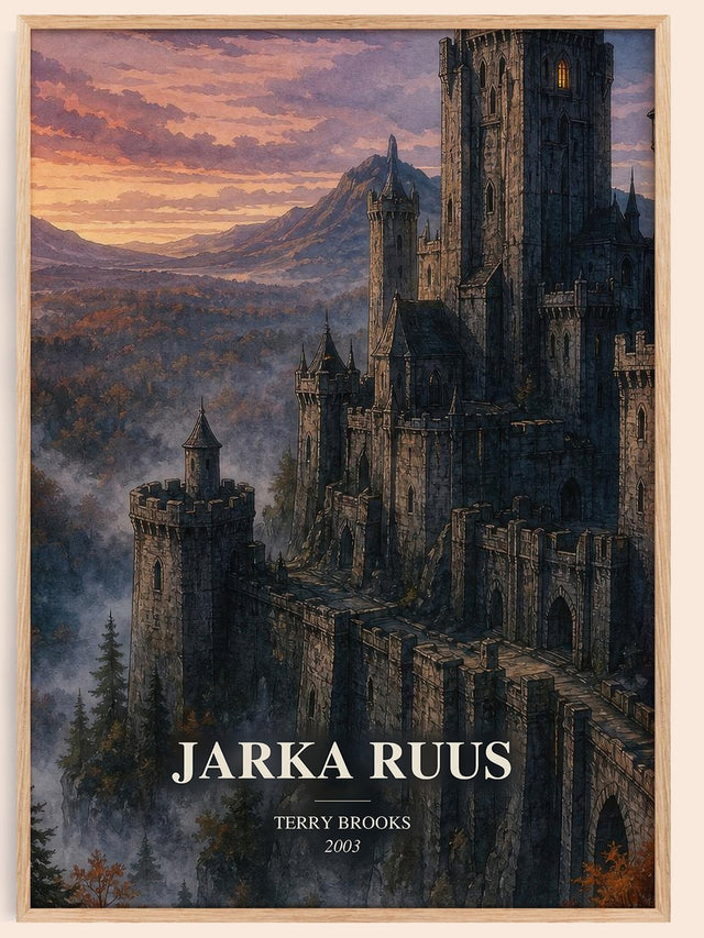 Jarka Ruus Book Watercolour Illustration by Terry Brooks