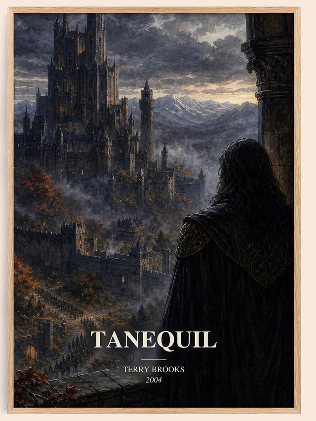 Tanequil Book Watercolour Illustration by Terry Brooks