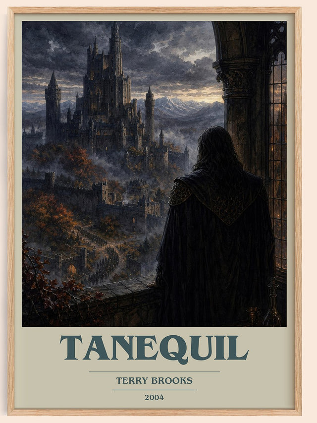 Tanequil Book Cover Poster by Terry Brooks