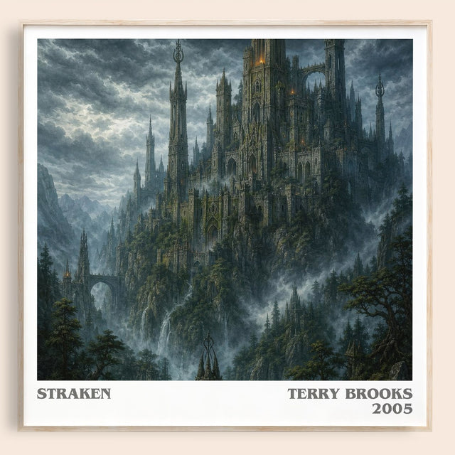 Straken Literary Art Print by Terry Brooks