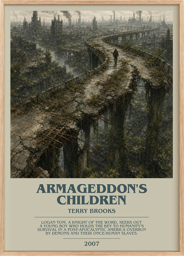 Armageddon's Children Bookish Wall Art by Terry Brooks