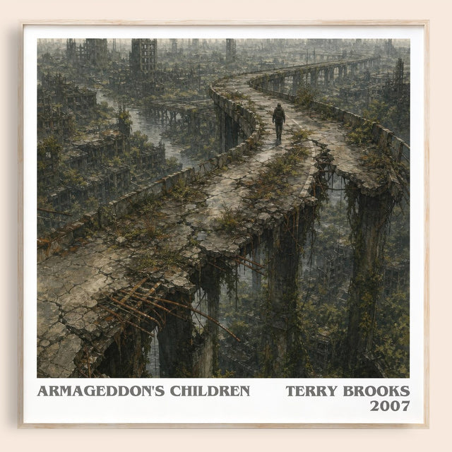 Armageddon's Children Literary Art Print by Terry Brooks