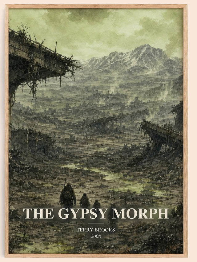 The Gypsy Morph Book Watercolour Illustration by Terry Brooks