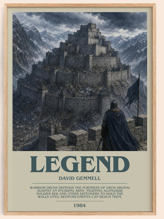 Legend Bookish Wall Art by David Gemmell
