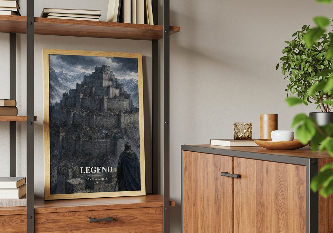 Legend book watercolour illustration paper finish options – matte satin gloss