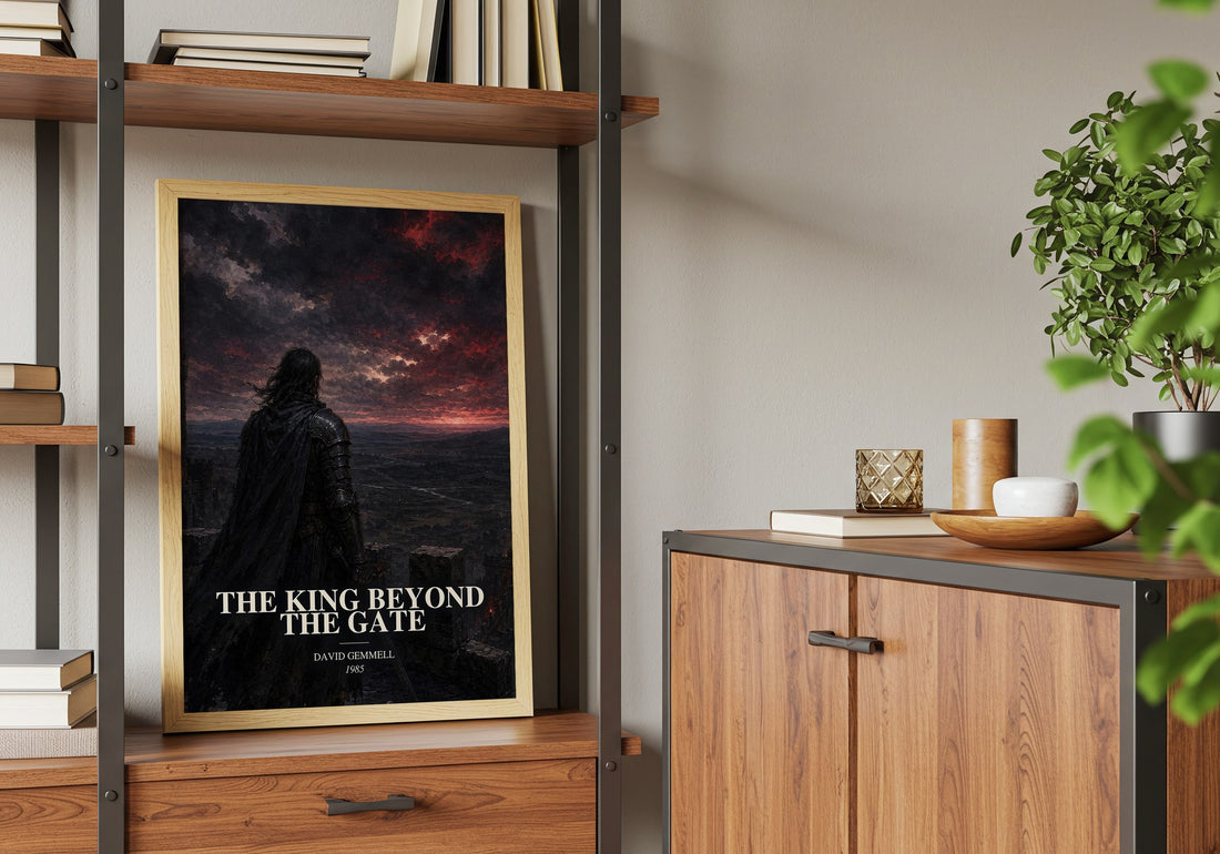 The King Beyond the Gate book watercolour illustration paper finish options – matte satin gloss