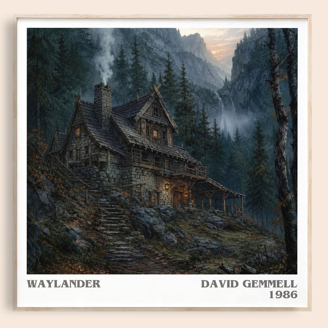Waylander Literary Art Print by David Gemmell
