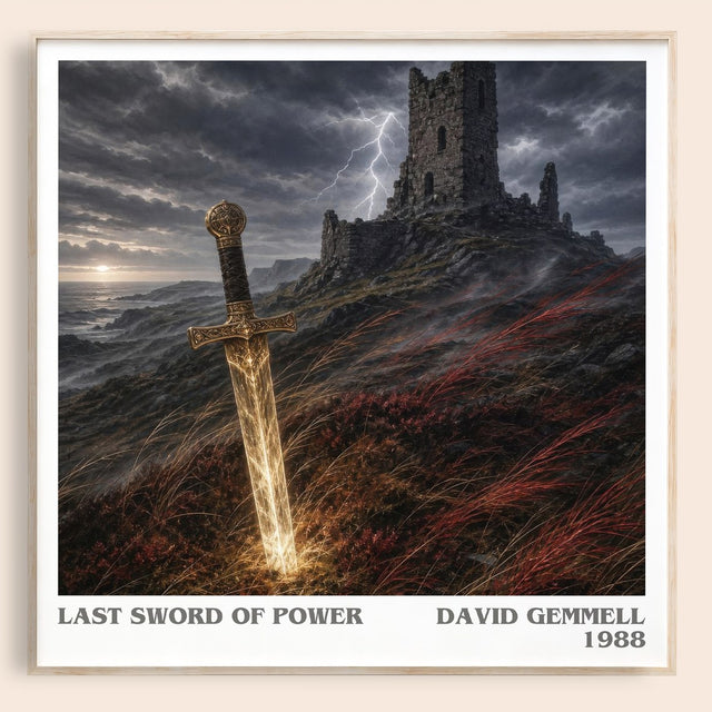 Last Sword of Power Literary Art Print by David Gemmell