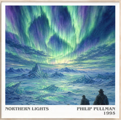 Northern Lights Literary Art Print by Philip Pullman
