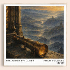 The Amber Spyglass Literary Art Print by Philip Pullman