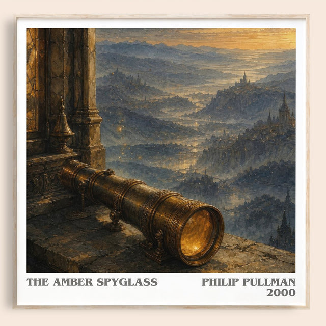 The Amber Spyglass Literary Art Print by Philip Pullman