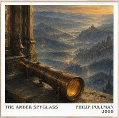 The Amber Spyglass Literary Art Print by Philip Pullman