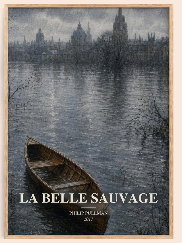 La Belle Sauvage Book Watercolour Illustration by Philip Pullman