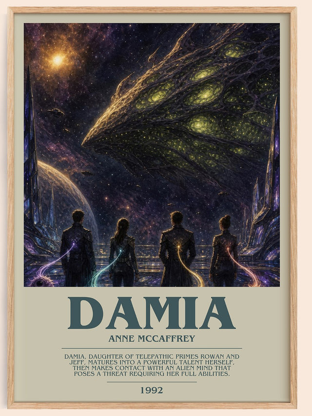 Damia Bookish Wall Art by Anne McCaffrey