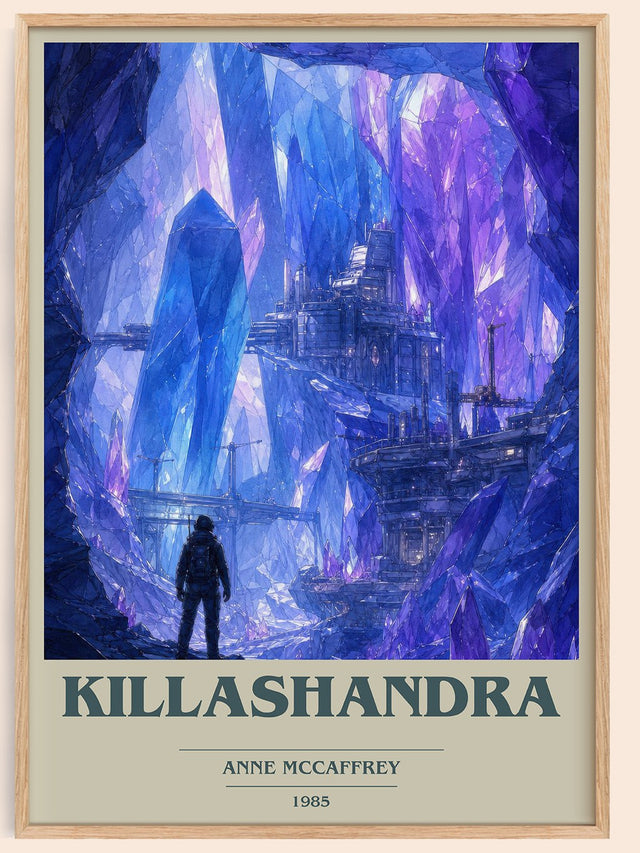 Killashandra Book Cover Poster by Anne McCaffrey