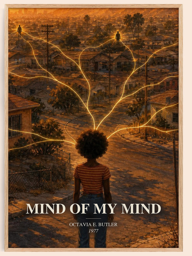Mind of My Mind Book Watercolour Illustration by Octavia E. Butler