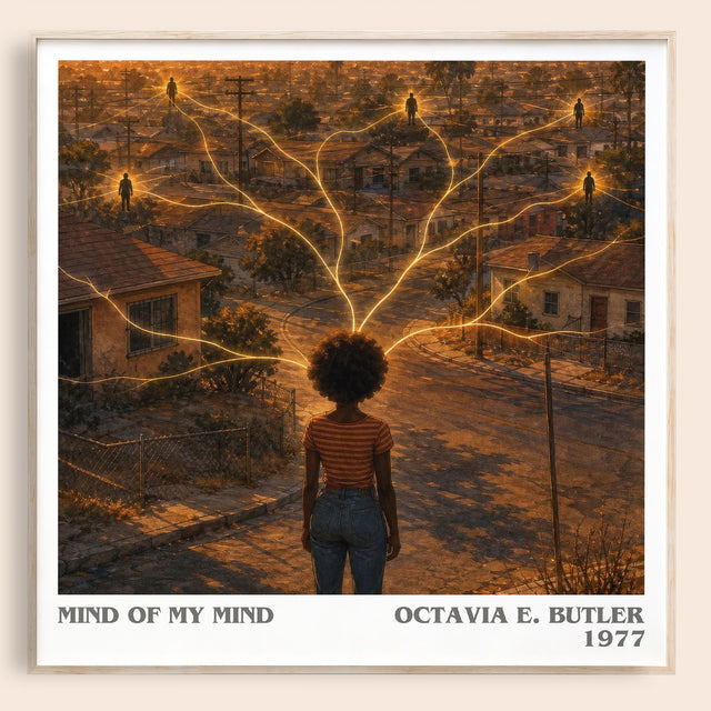 Mind of My Mind Literary Art Print by Octavia E. Butler