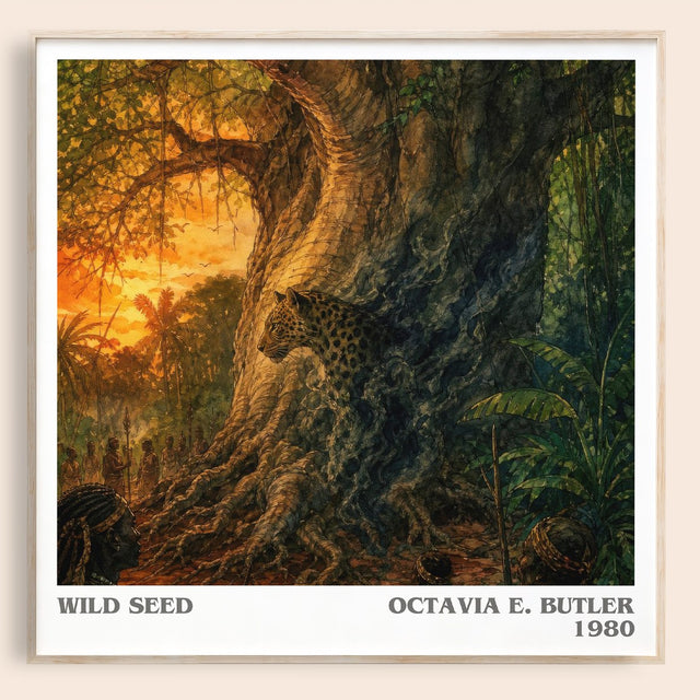 Wild Seed Literary Art Print by Octavia E. Butler