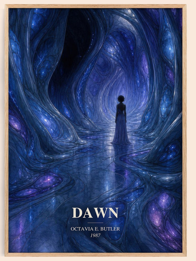 Dawn Book Watercolour Illustration by Octavia E. Butler