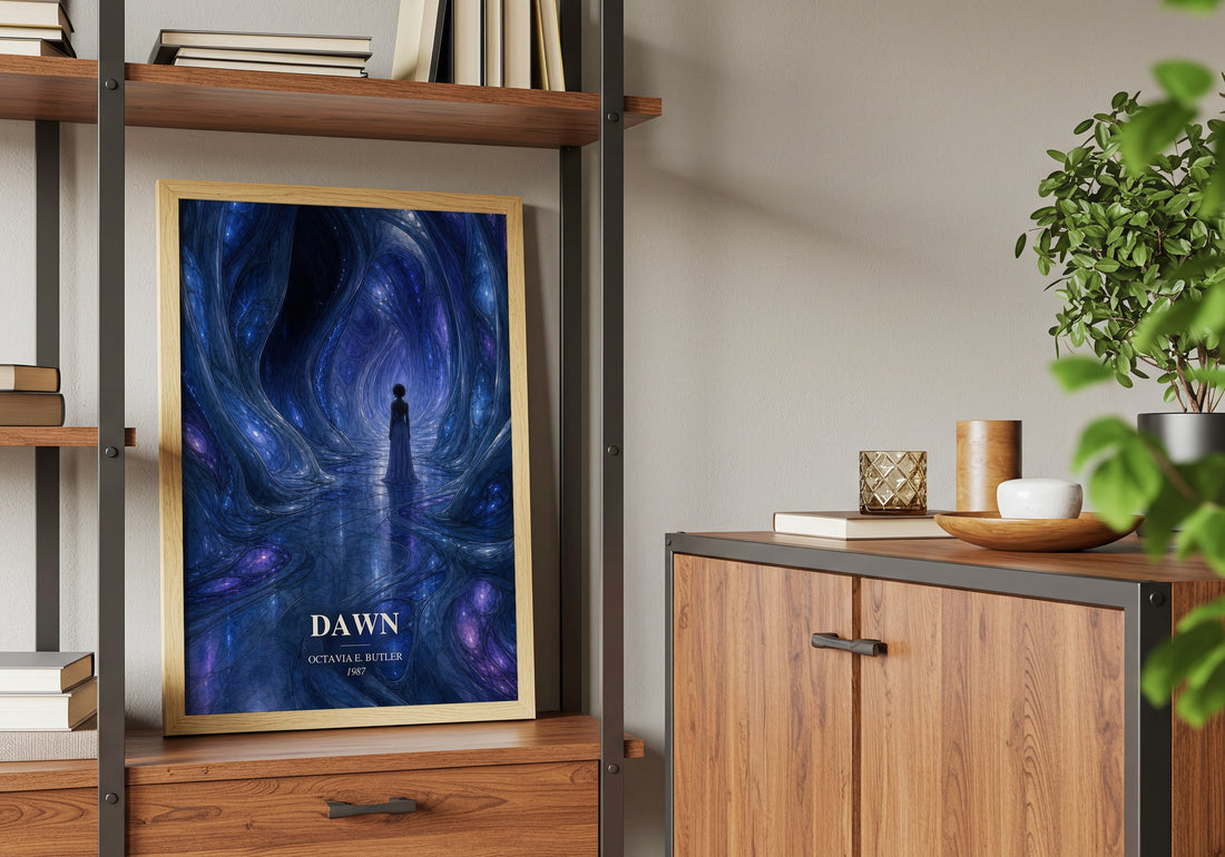 Dawn book watercolour illustration paper finish options – matte satin gloss