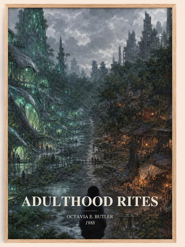Adulthood Rites Book Watercolour Illustration by Octavia E. Butler