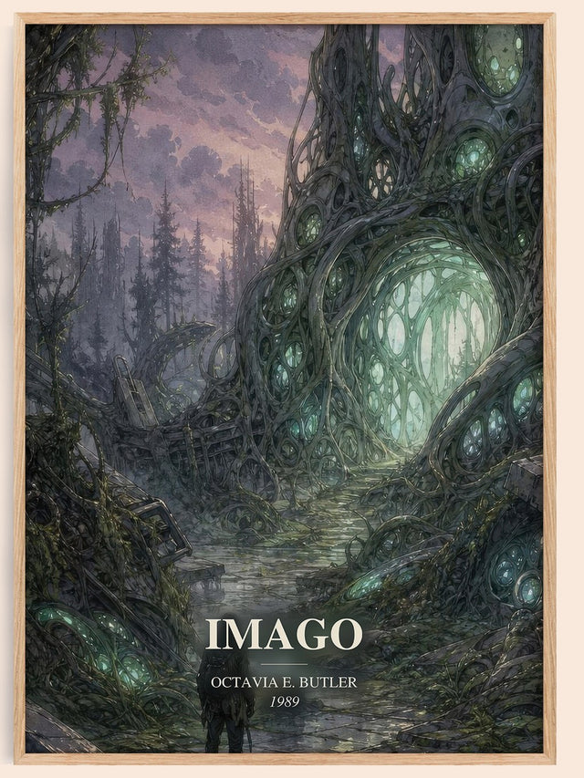 Imago Book Watercolour Illustration by Octavia E. Butler
