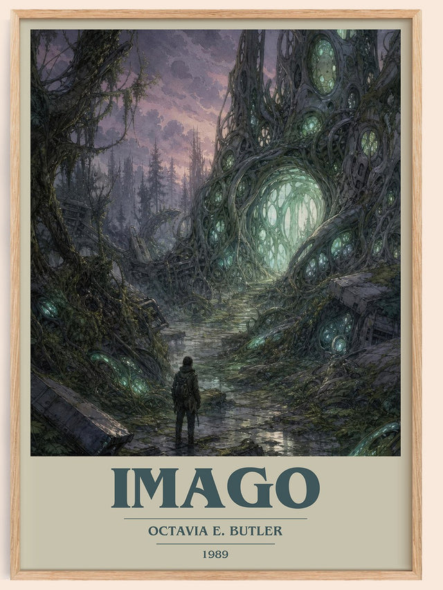 Imago Book Cover Poster by Octavia E. Butler