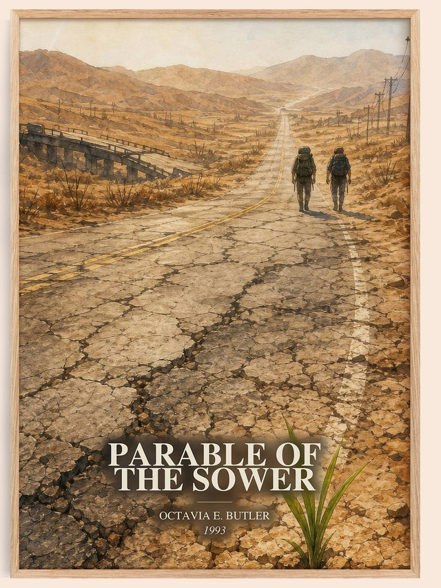 Parable of the Sower Book Watercolour Illustration by O. Butler