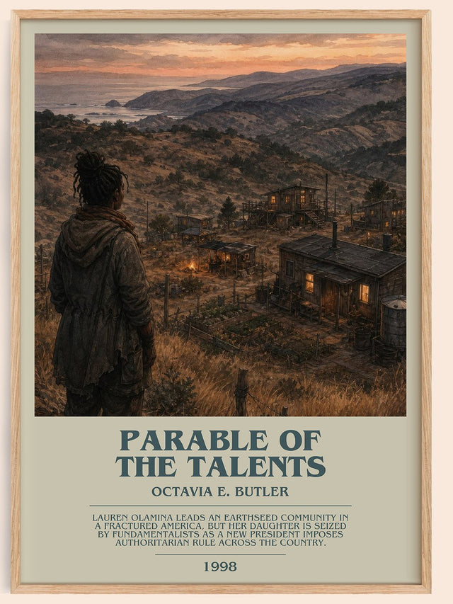 Parable of the Talents Bookish Wall Art by Octavia E. Butler
