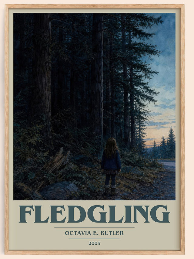 Fledgling Book Cover Poster by Octavia E. Butler