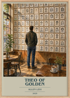 Theo of Golden Book Cover Poster by Allen Levi