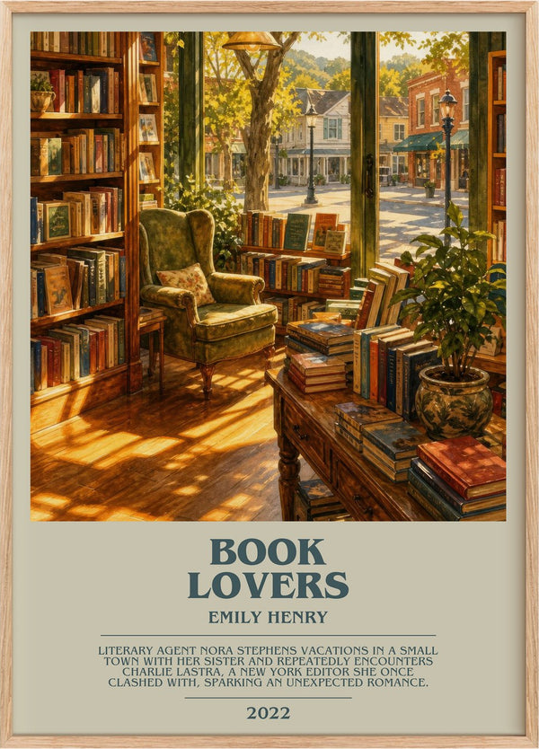Book Lovers Bookish Wall Art by Emily Henry