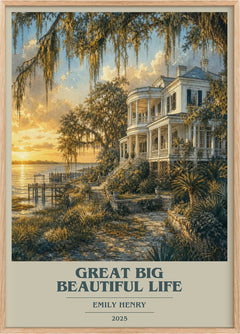 Great Big Beautiful Life Book Cover Poster by Emily Henry