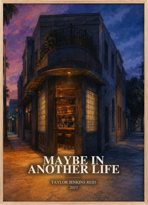 Maybe in Another Life Book Watercolour Illustration by T. Reid