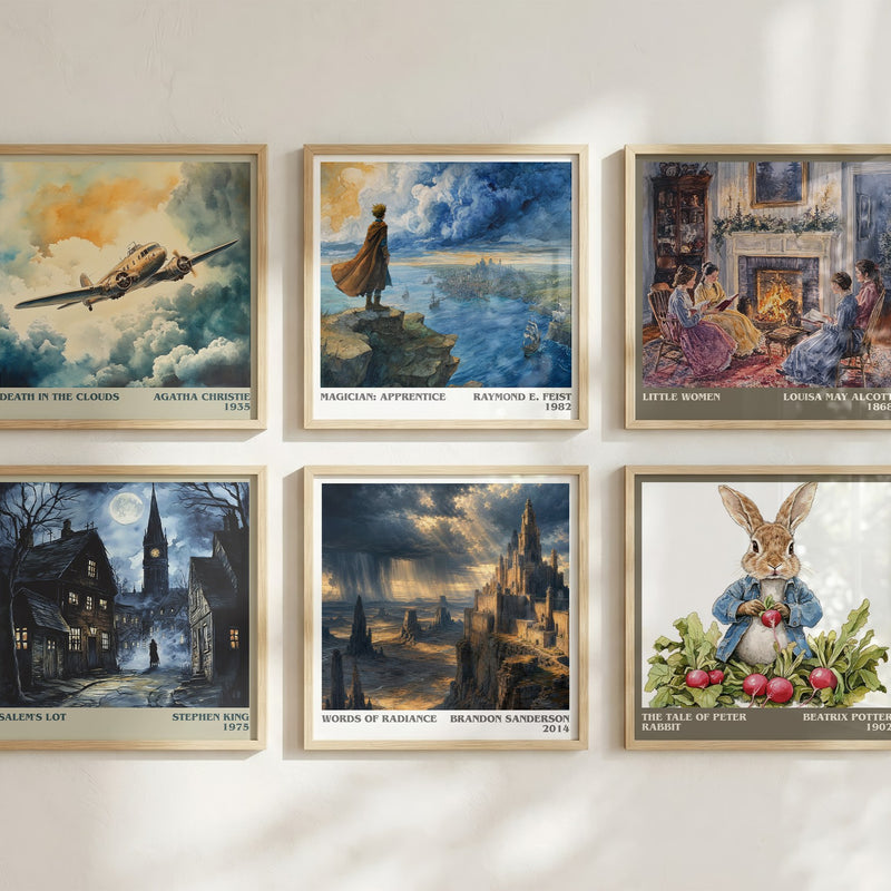 Words of Radiance literary art print colour and style options – Brandon Sanderson book art