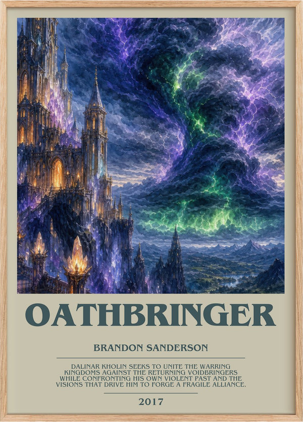 Oathbringer Bookish Wall Art by Brandon Sanderson