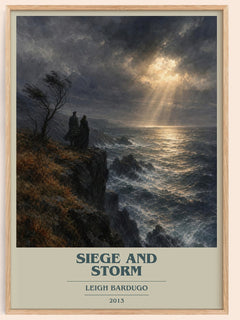 Siege and Storm Book Cover Poster by Leigh Bardugo