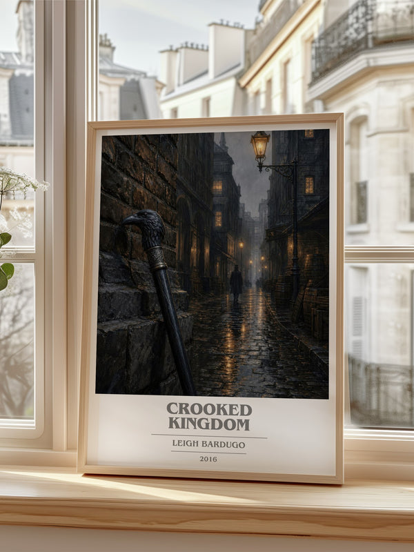 Crooked Kingdom book cover poster colour and style options – Leigh Bardugo book art