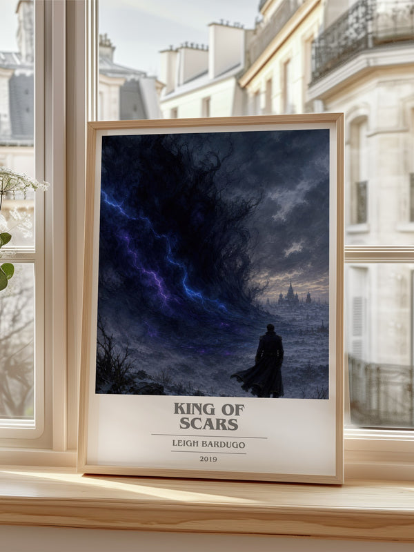 King of Scars book cover poster colour and style options – Leigh Bardugo book art