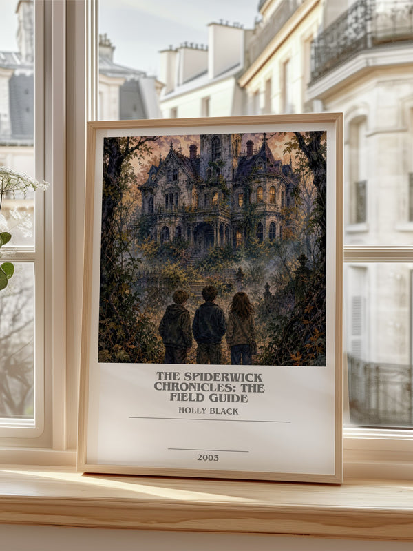 The Spiderwick Chronicles: The Field Guide bookish poster colour and style options – Holly Black book art