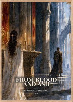 From Blood and Ash Book Watercolour Illustration by J. Armentrout