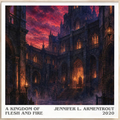 Kingdom of Flesh and Fire Literary Art Print by Jennifer L. Armentrout