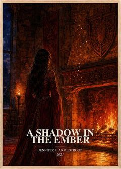Shadow in the Ember Book Watercolour Illustration by J. Armentrout